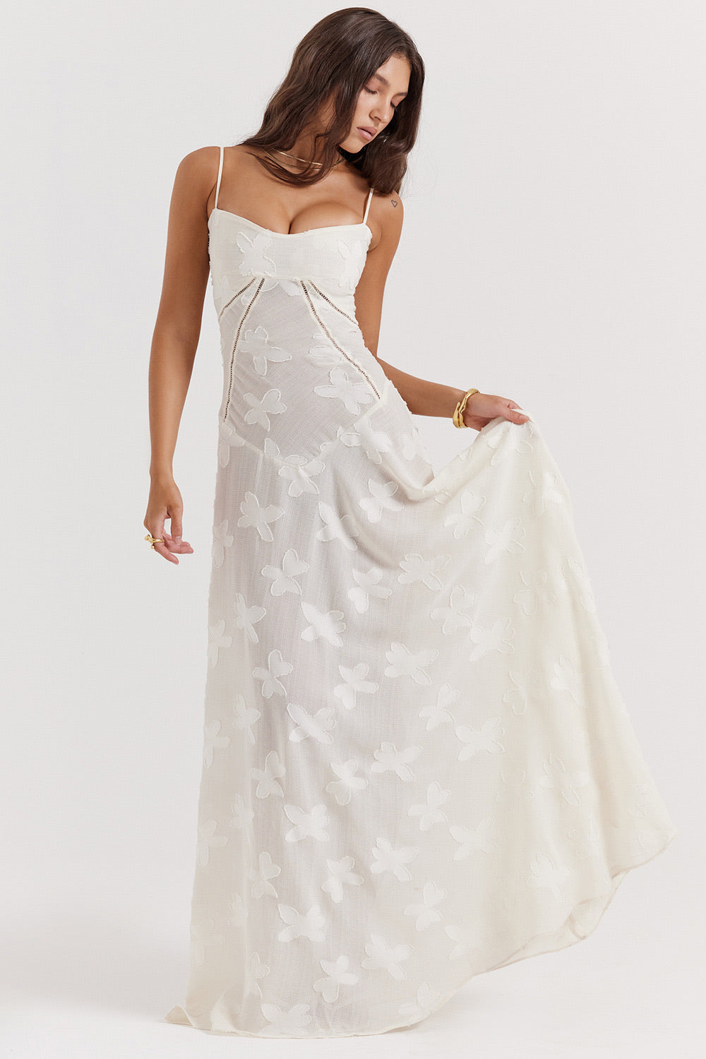 Mesh Maxi Dress Cherie Designs CA Mesh Maxi Dress Cherie Designs CA