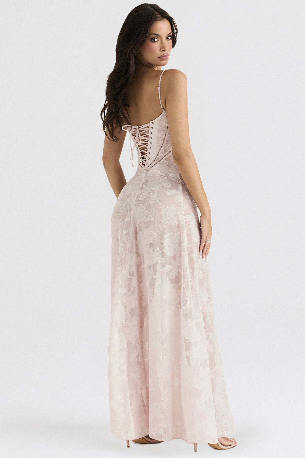 Mesh Maxi Dress