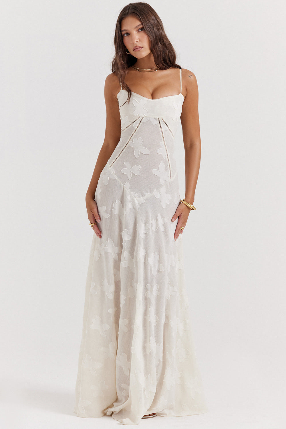 Mesh Maxi Dress