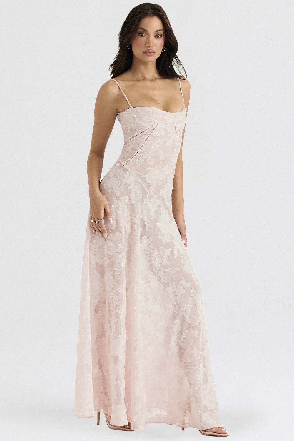 Mesh Maxi Dress Cherie Designs CA Mesh Maxi Dress Cherie Designs CA