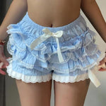 Load image into Gallery viewer, Bow Ruffle Shorts
