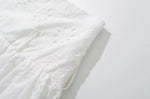 Load image into Gallery viewer, White Embroidered Mini Skirt
