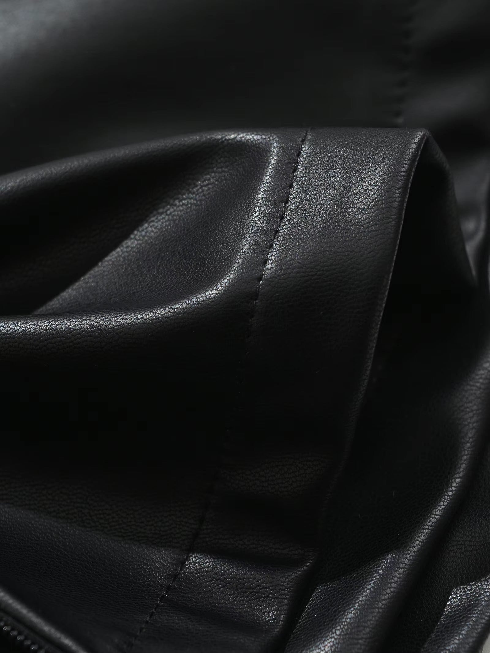 Faux Leather Mini Skirt