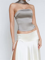 Load image into Gallery viewer, Satin Tube Top
