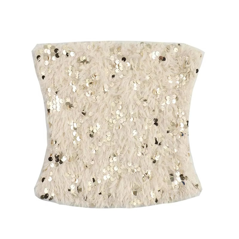 Sequin Tube Top