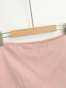 Low Rise Mini Skirt