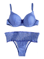 Load image into Gallery viewer, Gingham Bikini
