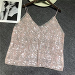 Load image into Gallery viewer, Beaded Mesh Top

