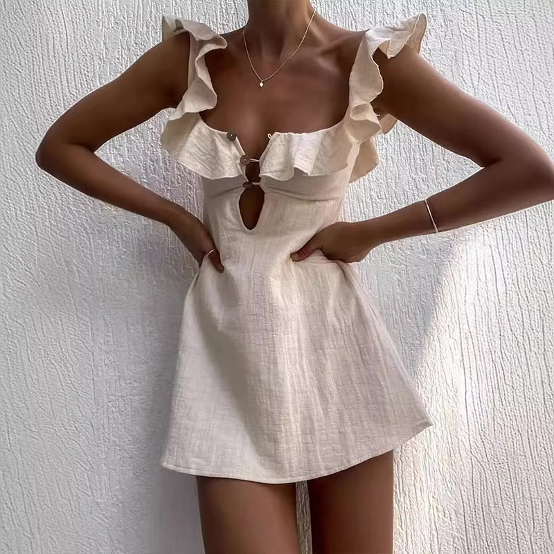 Beige Dress