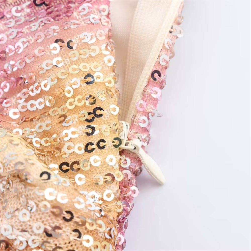 Sequin Maxi Dress