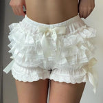 Load image into Gallery viewer, Bow Ruffle Shorts
