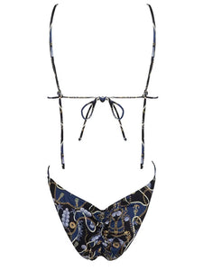 V Neck One Piece