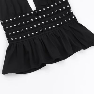 Sequin Halter Top