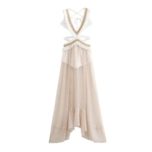 Ruffled Maxi Dress