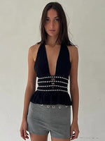 Load image into Gallery viewer, Sequin Halter Top
