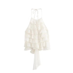 Load image into Gallery viewer, Ruffled Halter Tank
