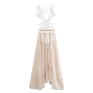Ruffled Maxi Dress