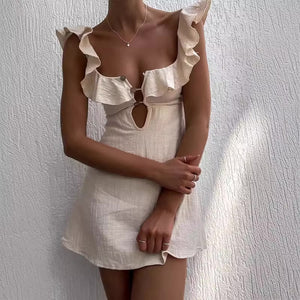 Beige Dress