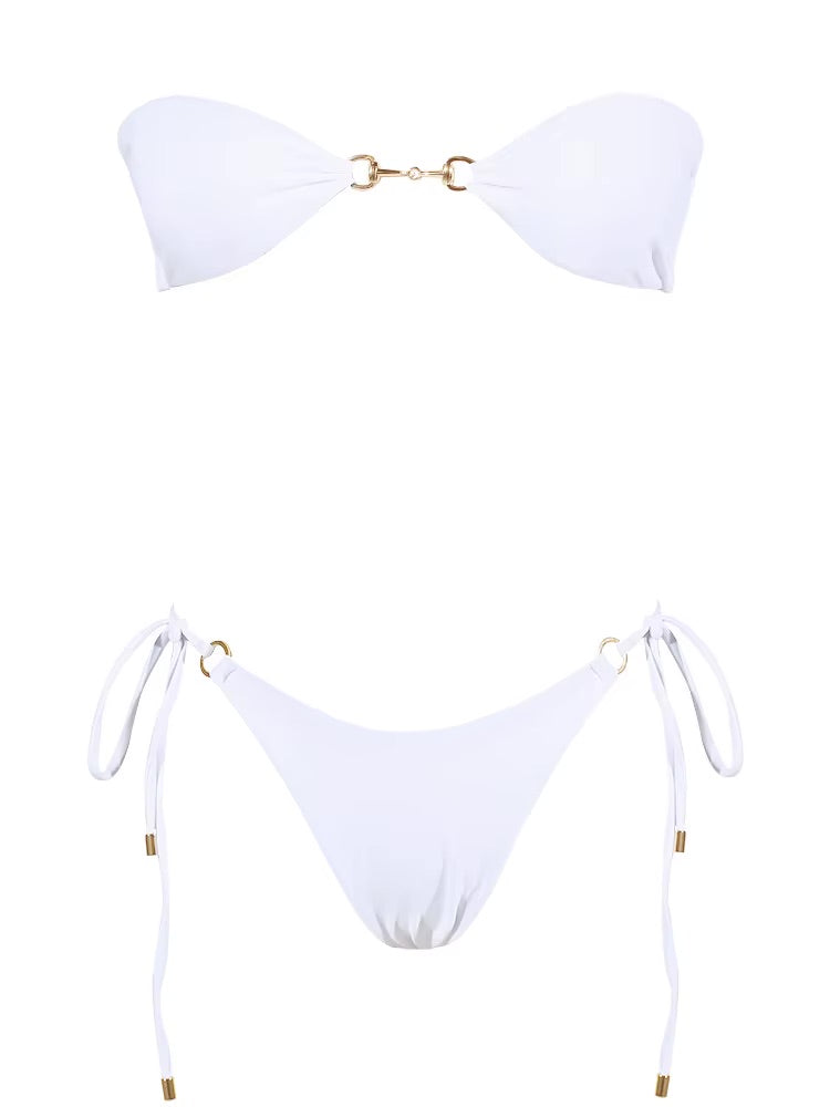 White Link Bikini
