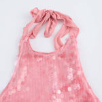 Load image into Gallery viewer, Sequin Halter Dress
