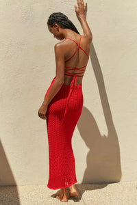 Cable Knit Maxi Dress