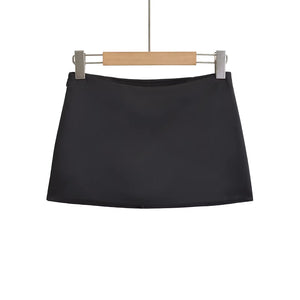 Low Rise Mini Skirt