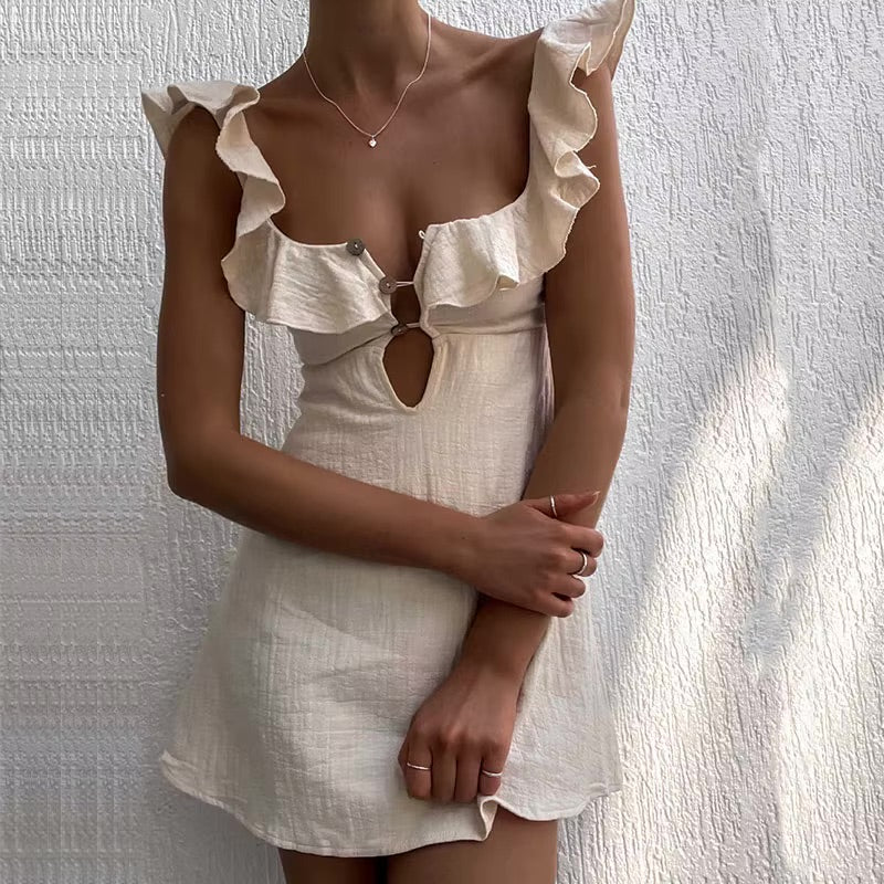 Beige Dress