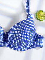 Load image into Gallery viewer, Gingham Bikini
