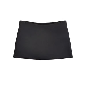 Low Rise Mini Skirt