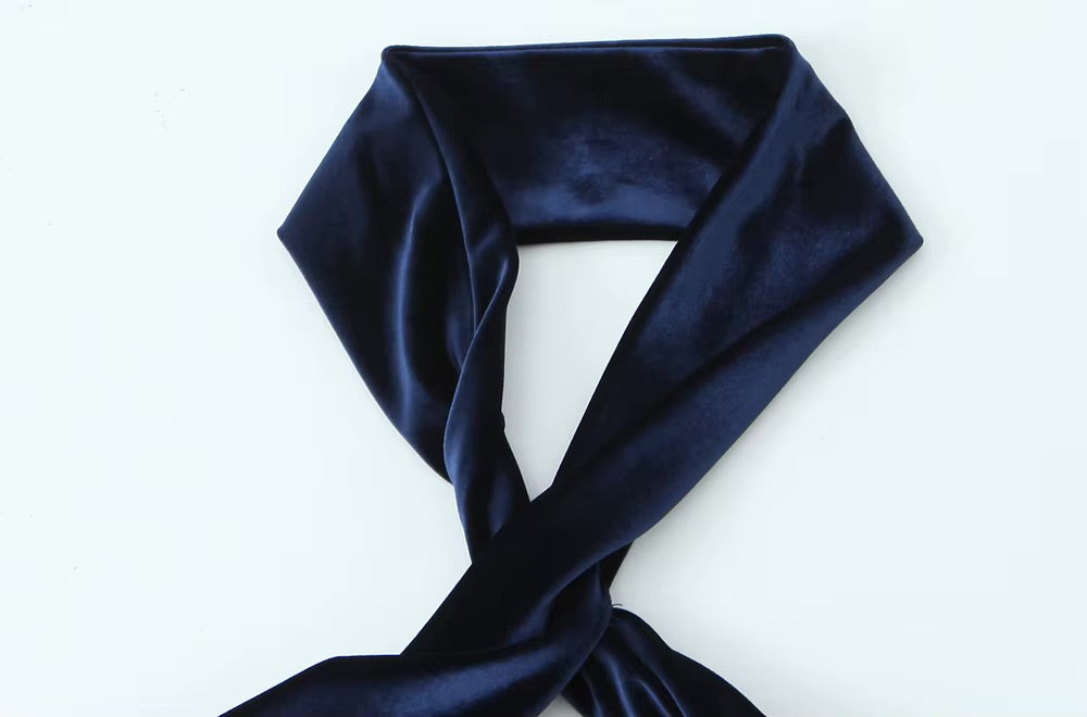 Velvet Halter Tank